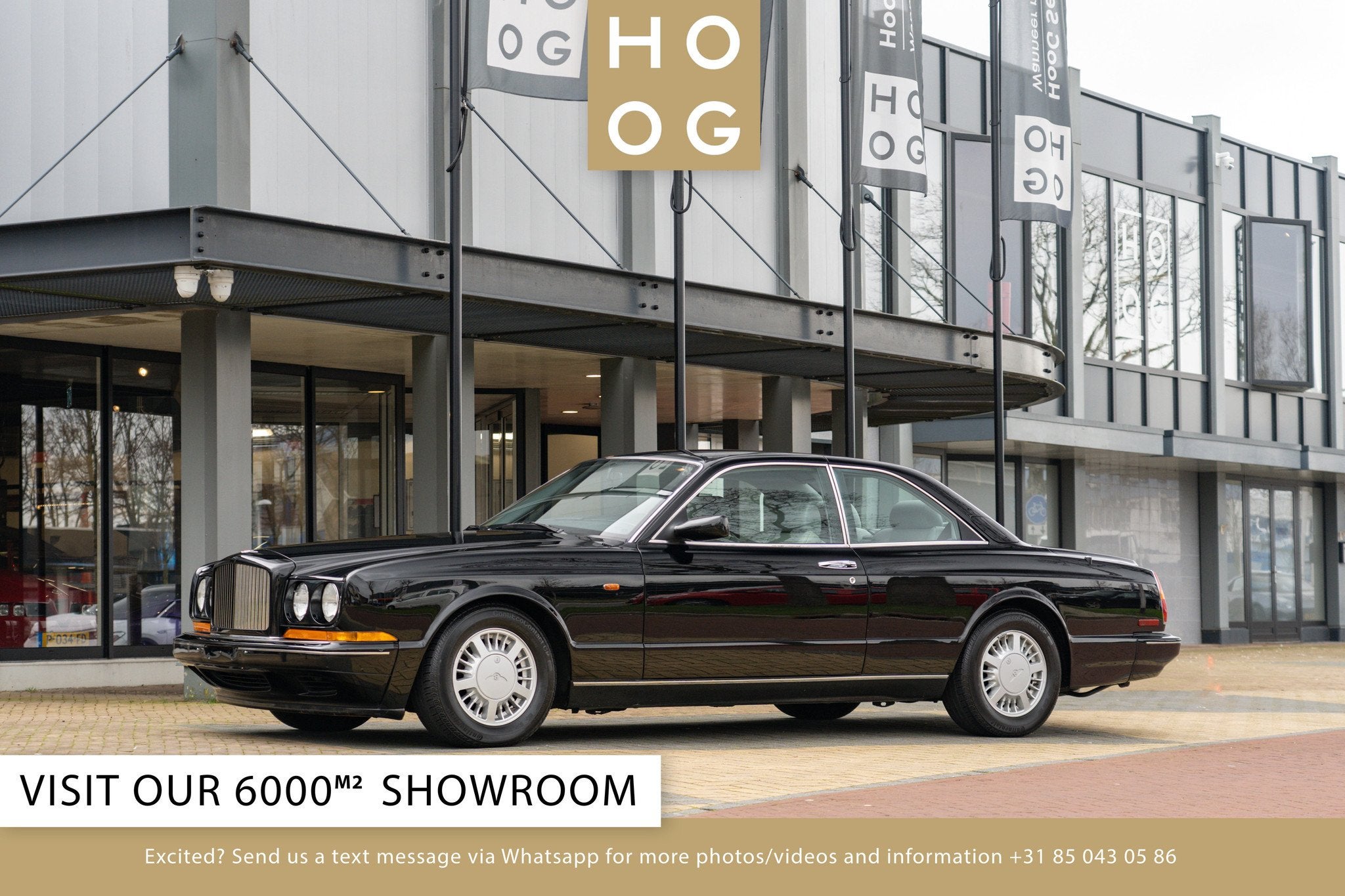 Bentley Continental R 6.75 V8 Youngtimer (bj 1993), Auto's, Bentley, Gebruikt, 8 cilinders, Zwart, Leder