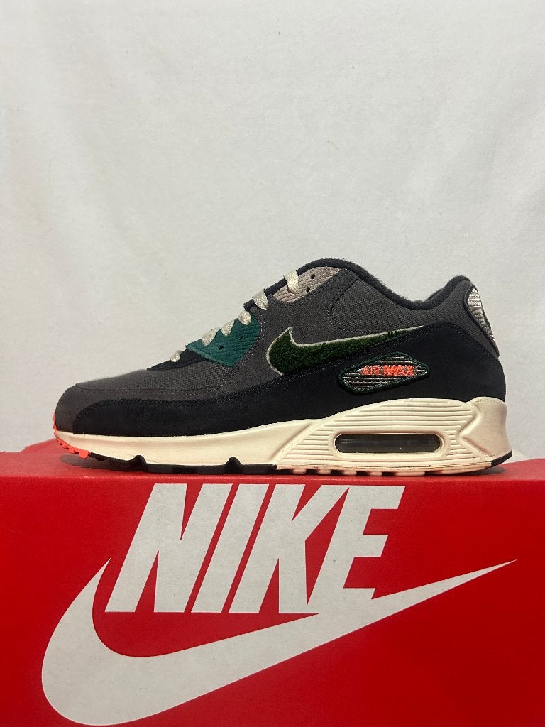 ALS NIEUW! Maat 43 - Nike Air Max 90 Oil Grey Rainforest