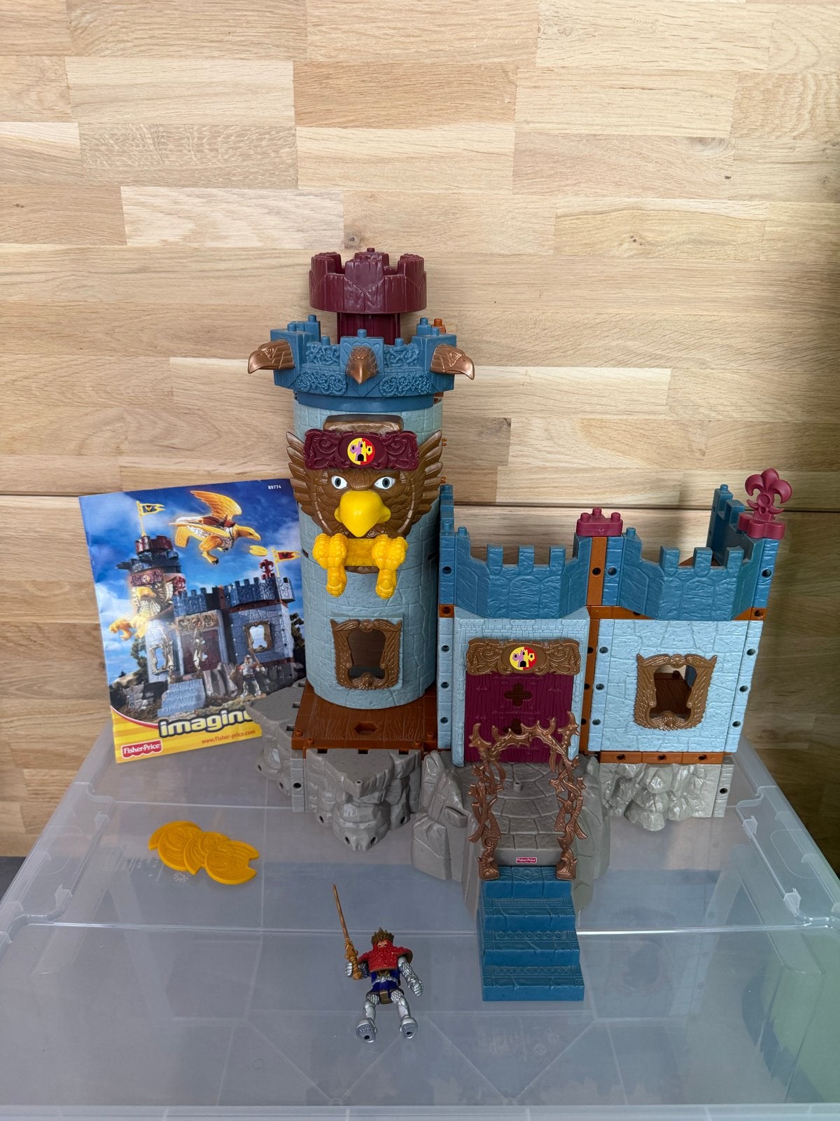 Vintage Imaginext Fisher Price Bravemore castle B9774 2003, Ophalen of Verzenden, Zo goed als nieuw