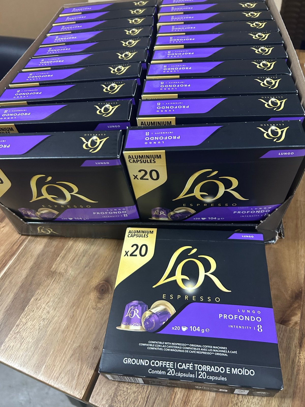 20x L'OR Espresso Lungo Profondo Nespresso Compatibele Cap, Ophalen of Verzenden