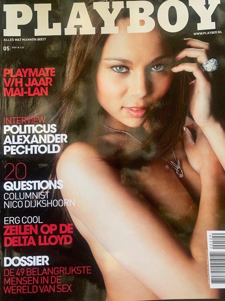Playboy nr 5 uit 2009, Ophalen of Verzenden, 1980 tot heden, Tijdschrift