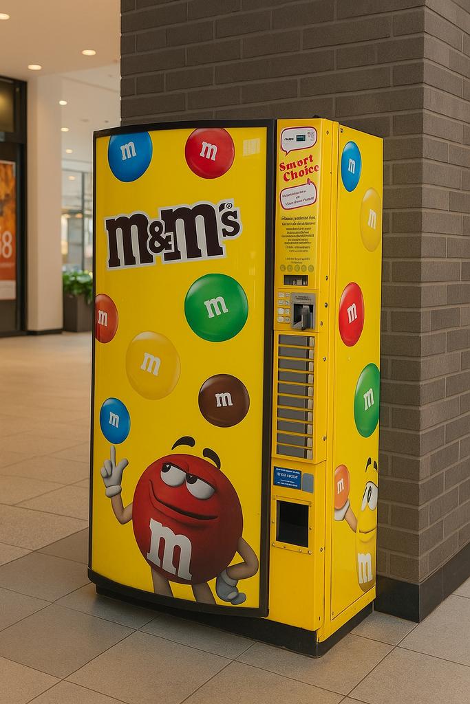 Vending Machine M&M Snoepmachine snoep automaat, Verzamelen, Ophalen of Verzenden, Zo goed als nieuw