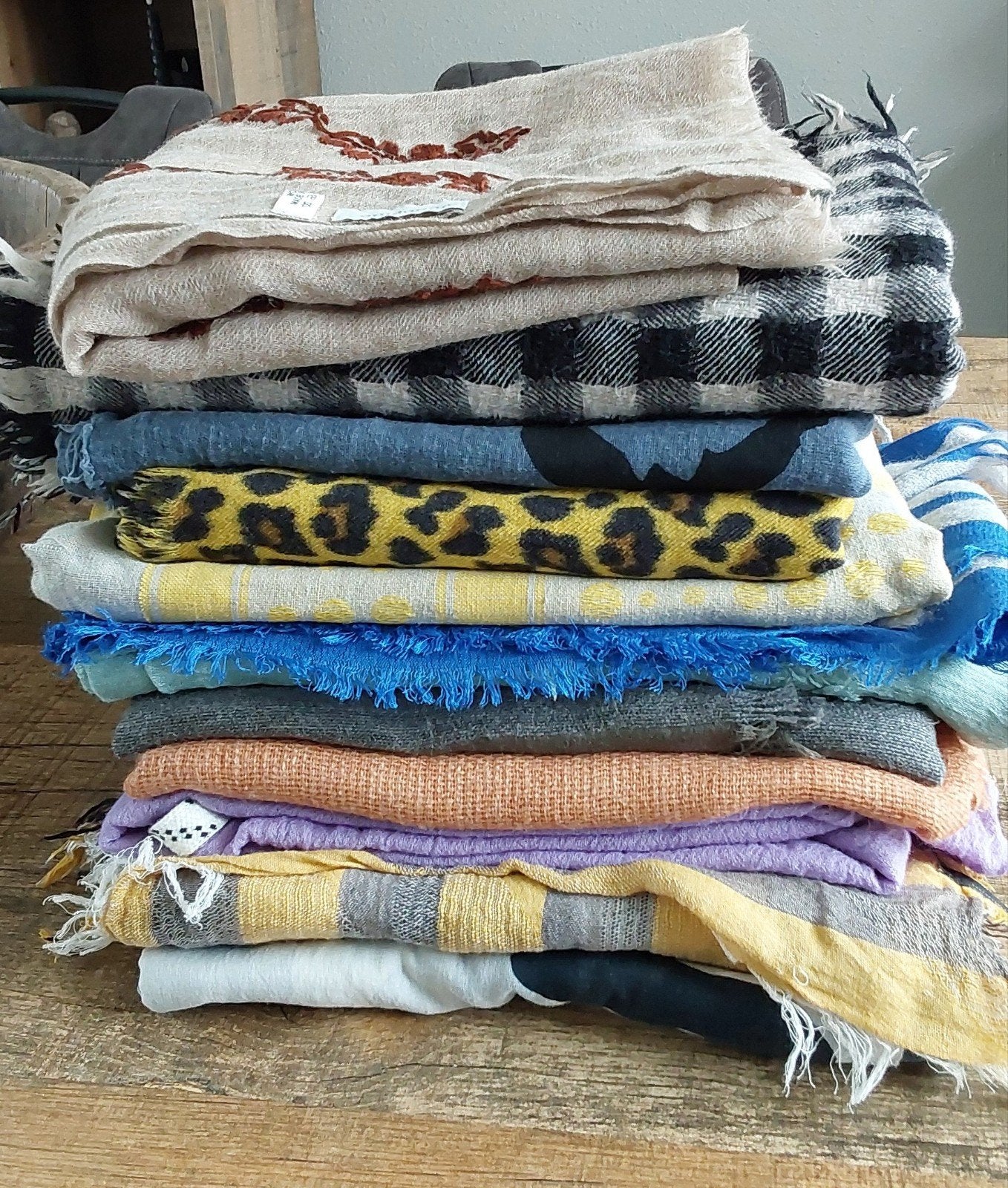 10DAYS Sjaal Dames Diverse Kleuren en Prints, 10DAYS, Maat 46/48 (XL) of groter, Ophalen of Verzenden, Zo goed als nieuw