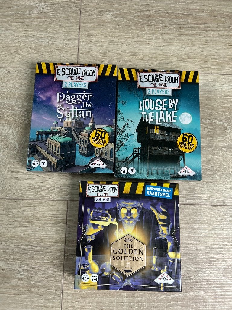 Escape Room - The Game (kleine collectie), Een of twee spelers, Ophalen of Verzenden, Gebruikt
