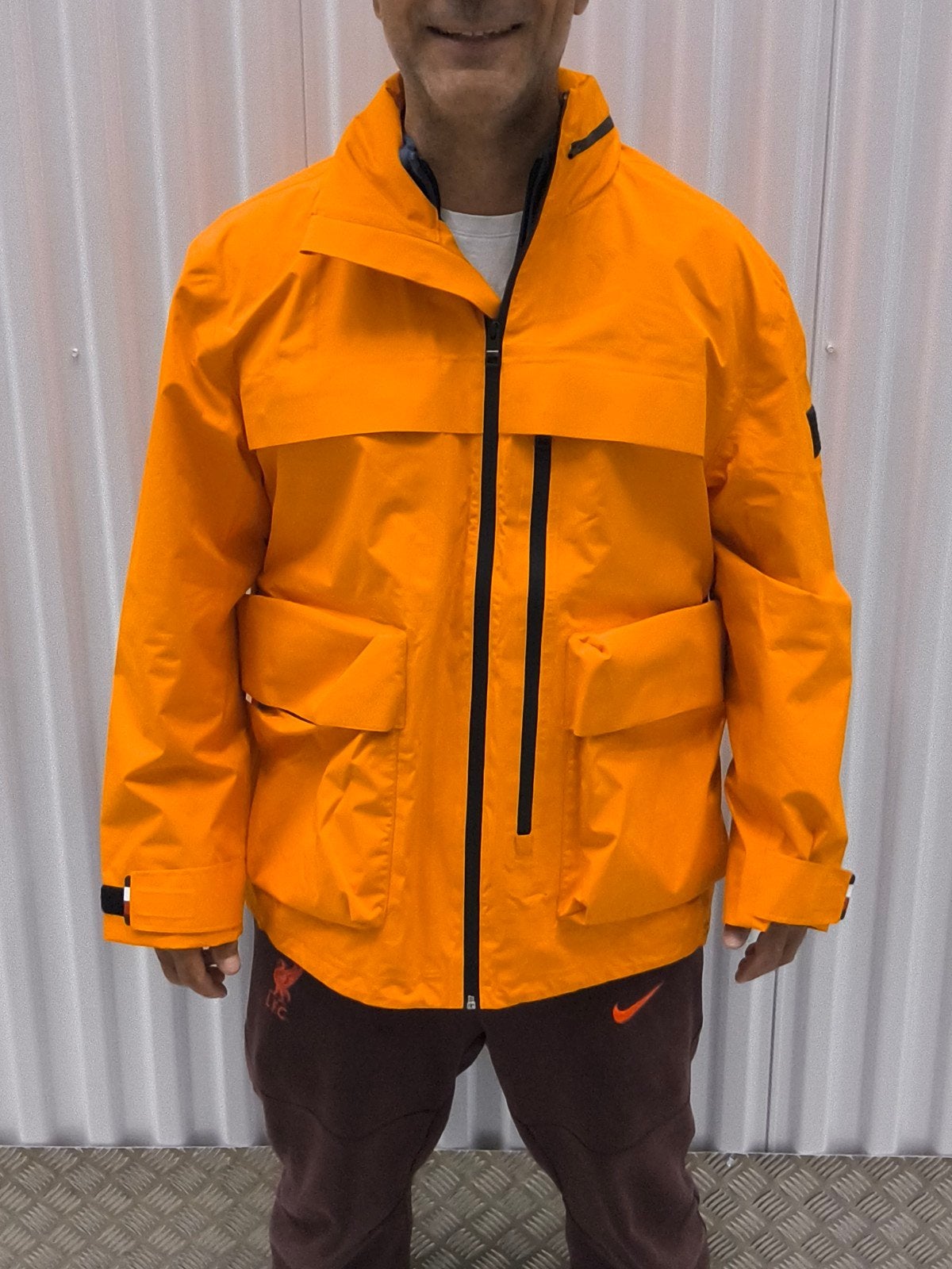 Tommy Hilfiger Gore-Tex Jas Oranje Maat M, Maat 52/54 (L), Tommy Hilfiger, Nieuw, Oranje