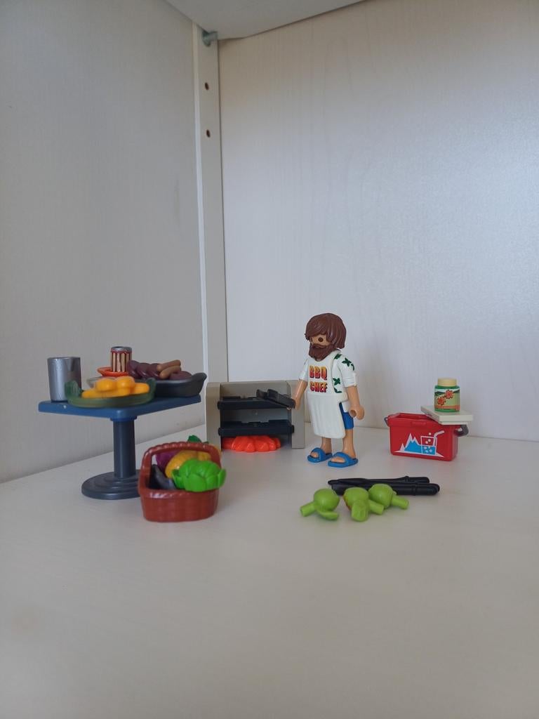 Playmobil barbecue, Kinderen en Baby's, Speelgoed | Playmobil, Ophalen of Verzenden, Gebruikt, Los playmobil