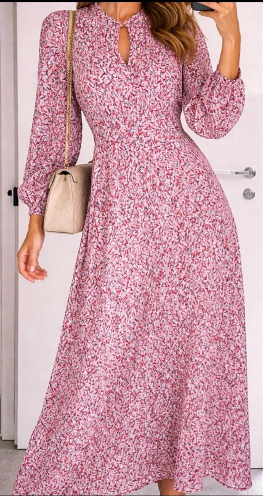 Closet London Jurk met print, Kleding | Dames, Jurken, Maat 38/40 (M), Ophalen of Verzenden, Zo goed als nieuw, Roze