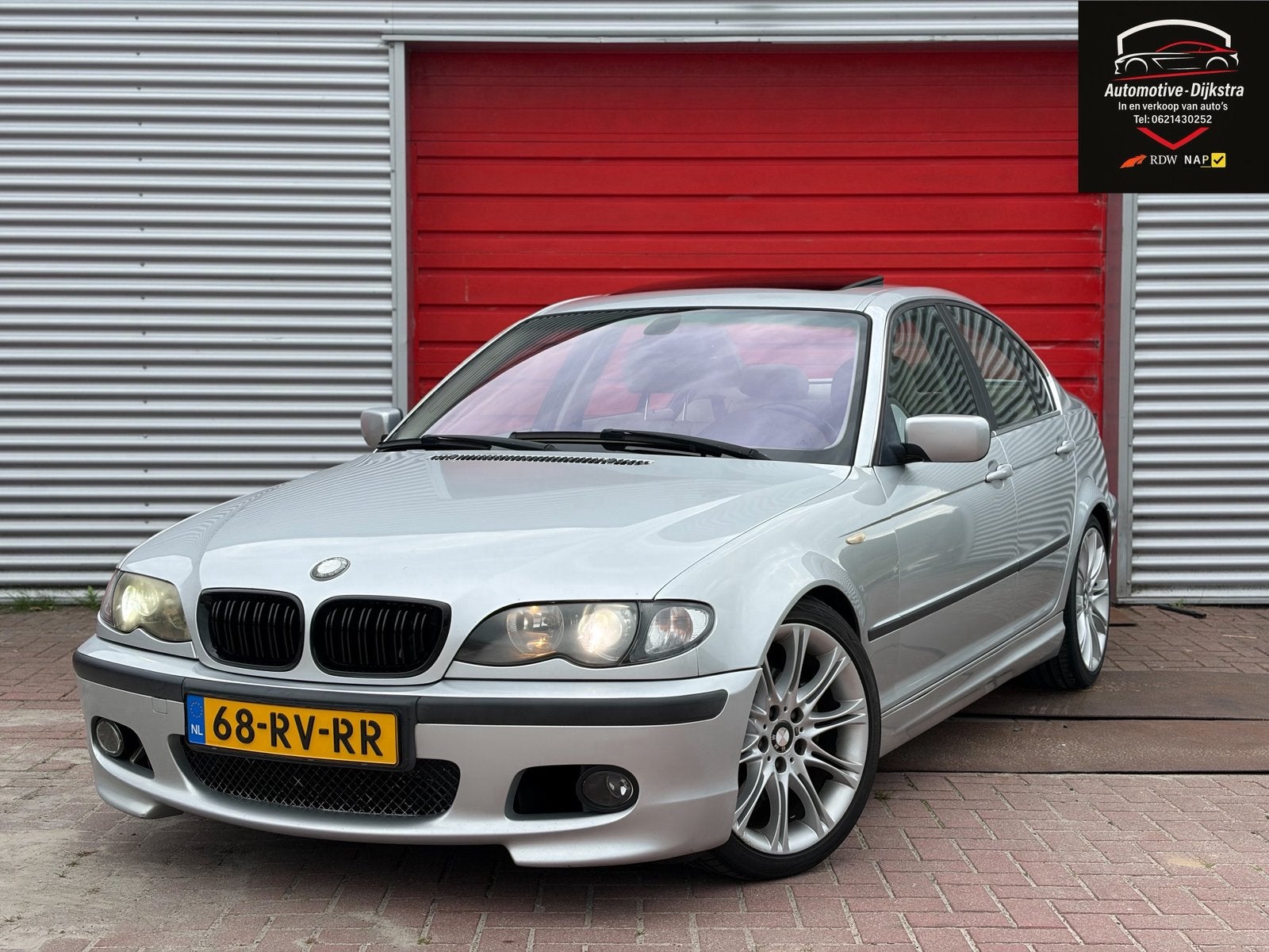 BMW 3-Serie 325i M-Pakket/ Xenon!/ Open-Dak/ Cruise/Nwe APK!, Auto's, Automaat, Achterwielaandrijving, Beige, Bedrijf