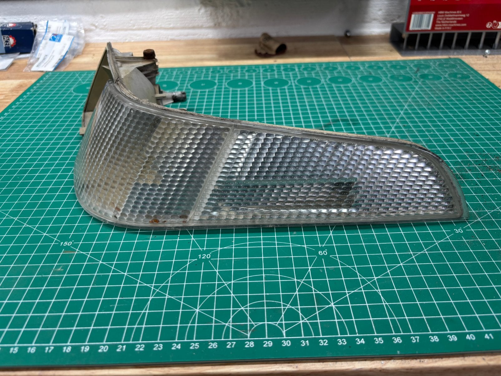 Volvo 480 knipperlicht DRL wit links, Auto-onderdelen, Ophalen of Verzenden, Gebruikt, Volvo