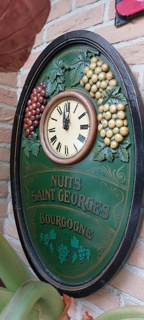 Prachtig authentiek houten pubbord Bourgogne, Huis en Inrichting, Ophalen of Verzenden, Nieuw, Met ophangsysteem, Wandbord of Wandpaneel