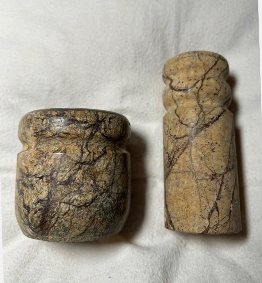 2 x edelsteen kaarshouders , waxinelicht, prijs per twee, Antiek en Kunst, Ophalen of Verzenden