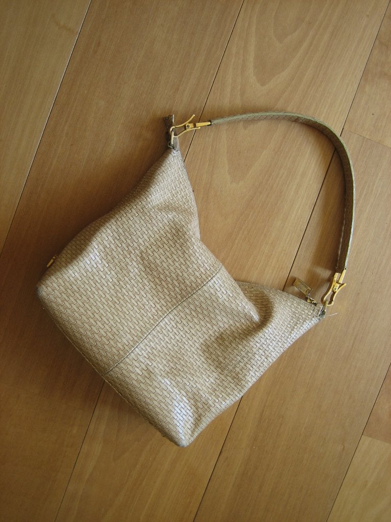 Eigenzinnige naturel Spaans Designtas PUNTOTRES snazzeys, Verzenden, Nieuw, Beige, Handtas
