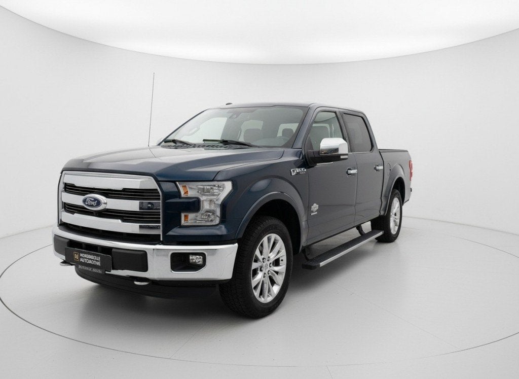 Ford F 150 3.5 V6 ECOBOOST SUPERCREW. TREKHAAK, 4WD, DUBBELE, Auto's, Bestelauto's, Automaat, 2378 kg, 3500 cc, Blauw