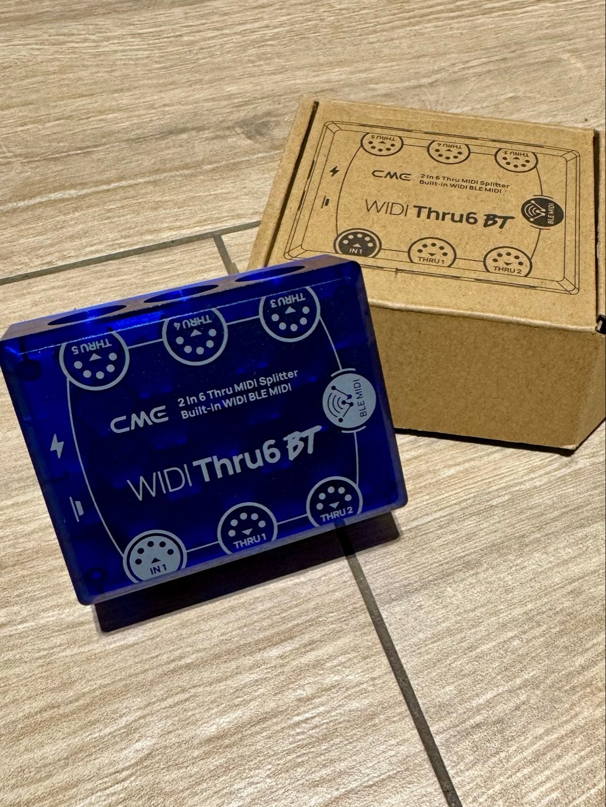 CME WIDI Thru6 BT MIDI Splitter - Zo goed als nieuw, Ophalen of Verzenden, Nieuw