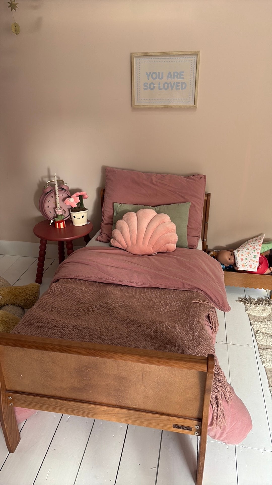 Woodies peuterbed, Huis en Inrichting, Slaapkamer | Complete slaapkamers, Ophalen, Gebruikt, Eenpersoons