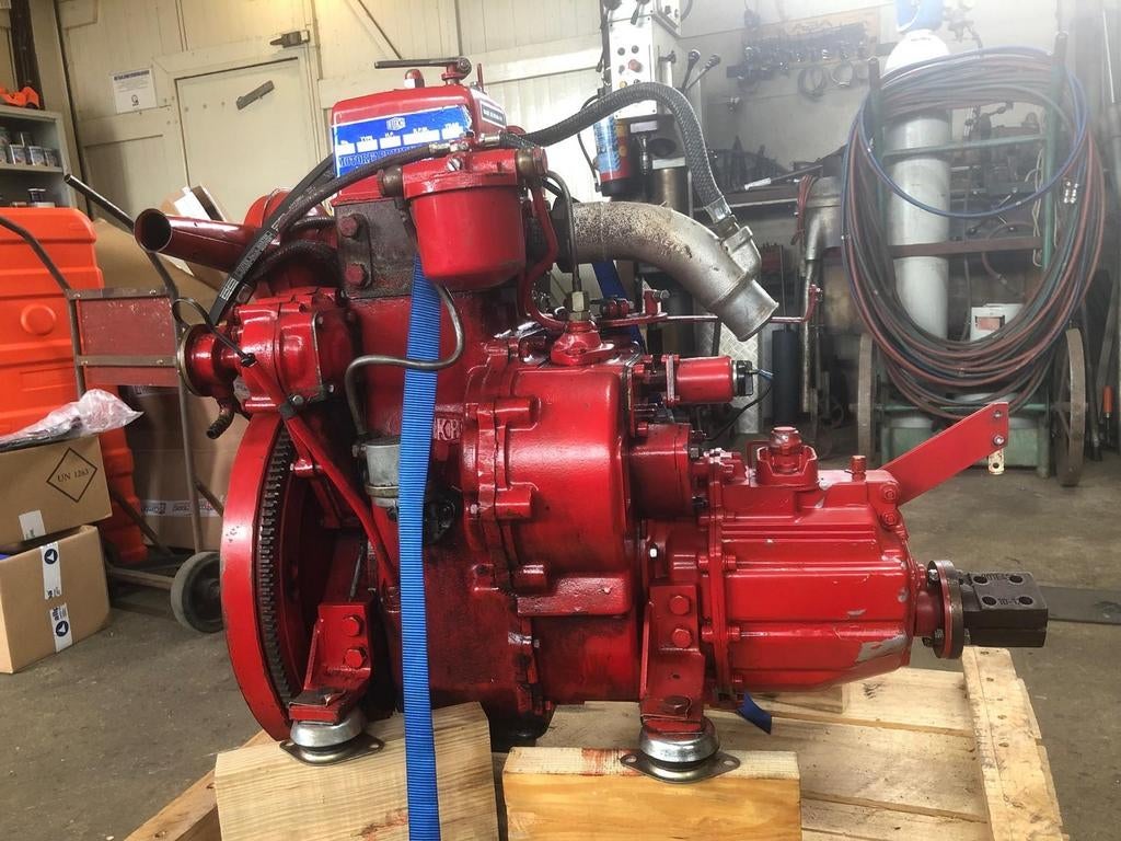 Bukh DV10 motor met keerkoppeling BV7, Watersport en Boten, Ophalen of Verzenden, Gebruikt, Diesel, 10 tot 30 pk