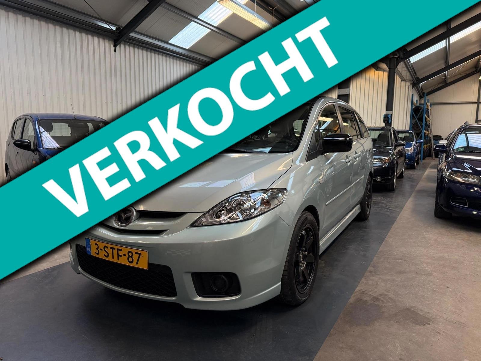 Mazda 5 2.3I automaat young timer, Gebruikt, 1589 kg, 2260 cc, Euro 4