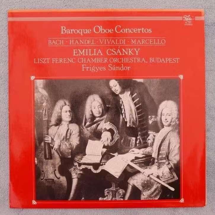 LP Emilia Csánky – Baroque Oboe Concertos / FL 3351 Vinyl, Kamermuziek, Ophalen of Verzenden, Zo goed als nieuw, 12 inch