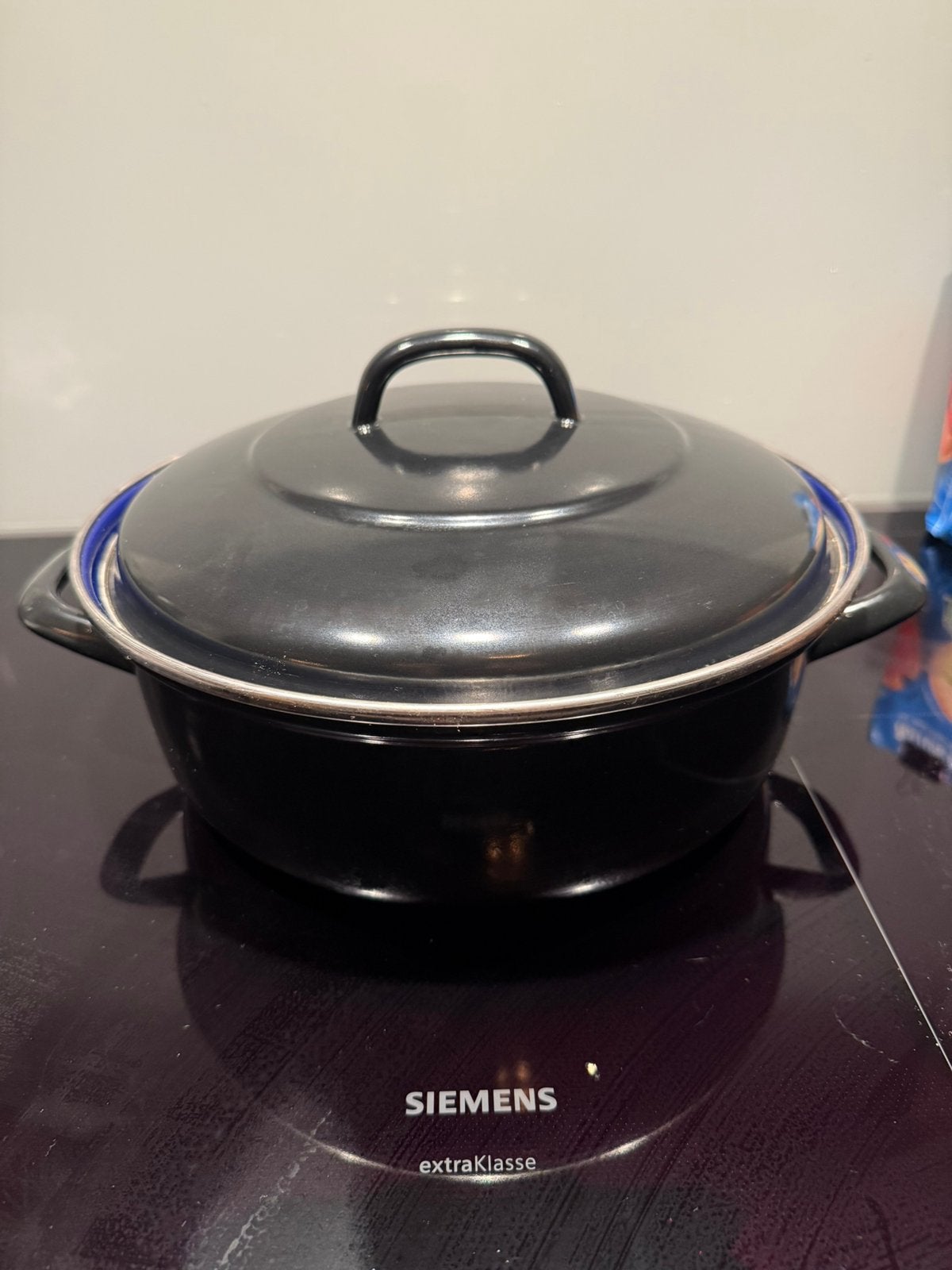 Bk braadpan 28 cm, Ophalen of Verzenden, Zo goed als nieuw, Gietijzer
