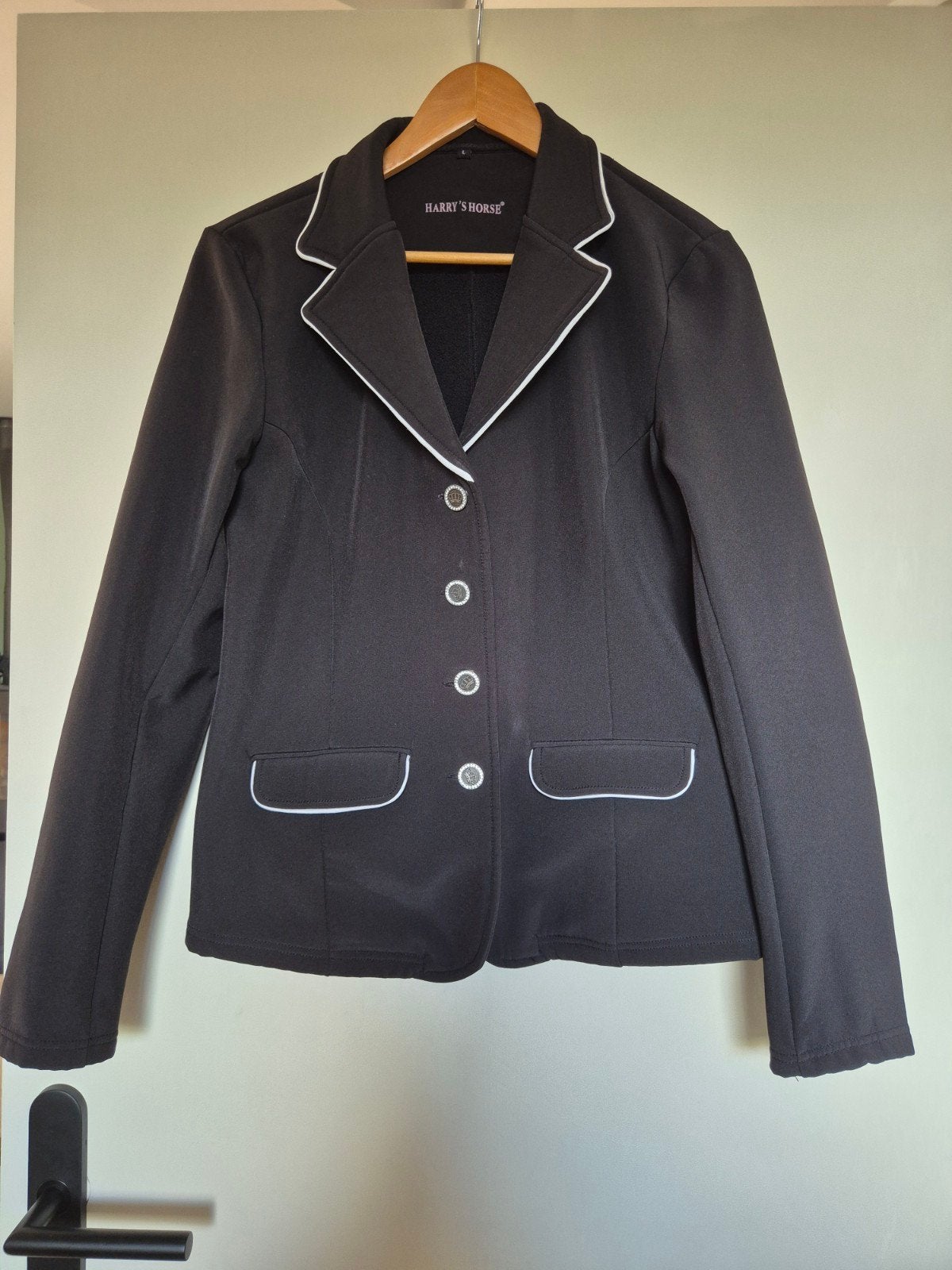 Harry's Horse softshell wedstrijdjasje maat L, Dieren en Toebehoren, Paardrijkleding, L, Dressuur, Dames, Ophalen of Verzenden
