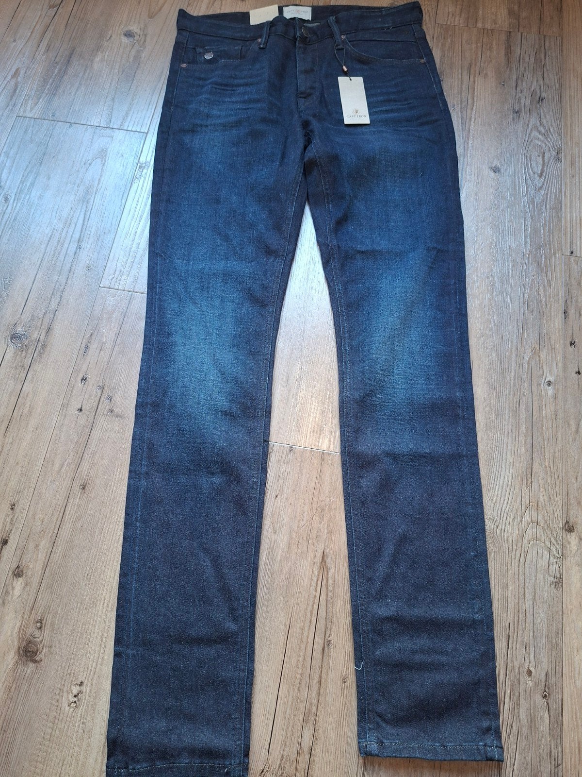 CAST IRON Riser slimfit jeans W34 L36, Blauw, Nieuw, Ophalen of Verzenden, W33 - W34 (confectie 48/50)