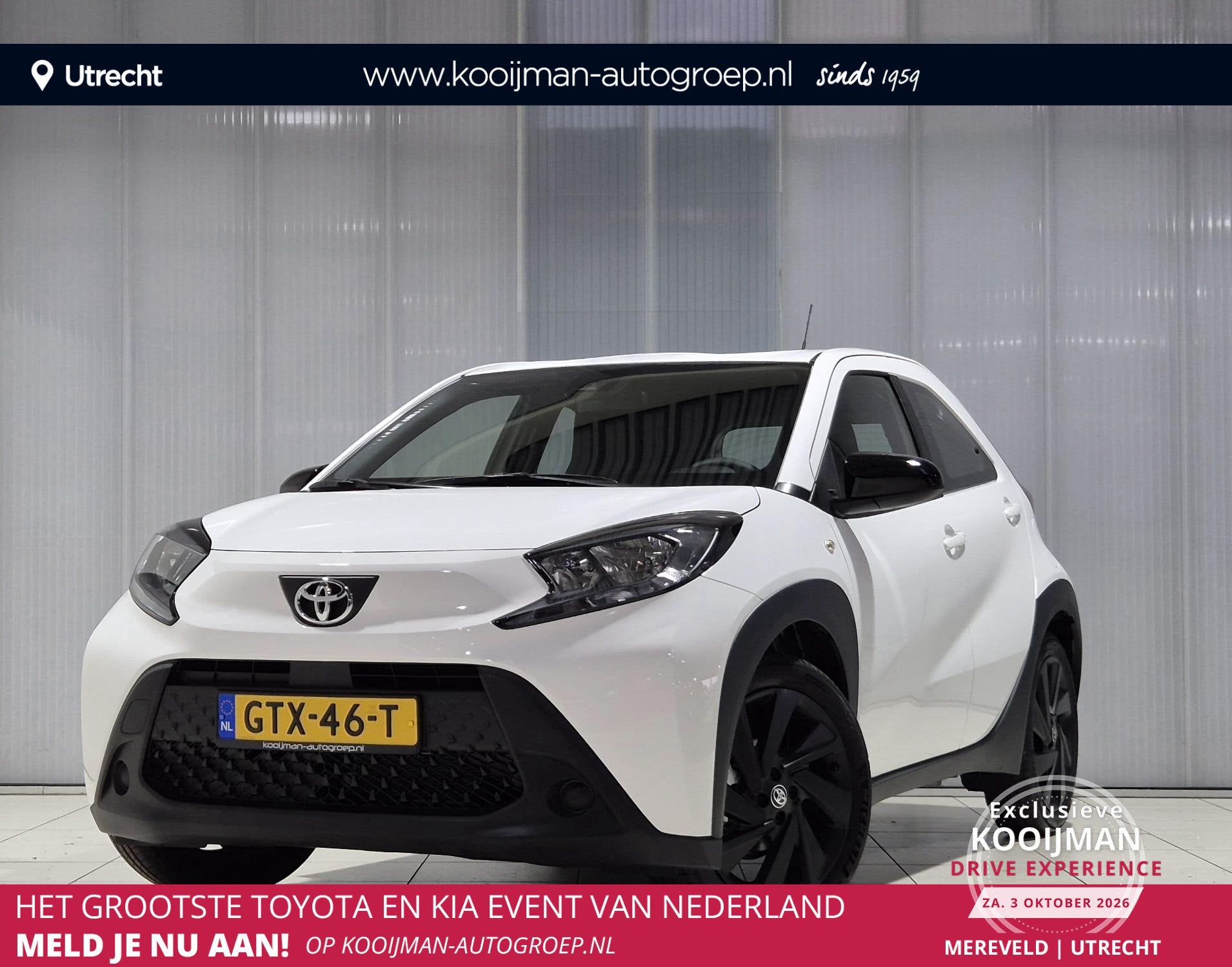 Toyota Aygo X 1.0 VVT-i MT Play 18'' LM Velgen , Apple carpl, Auto's, Dealer onderhouden, Stof, Gebruikt, Euro 6