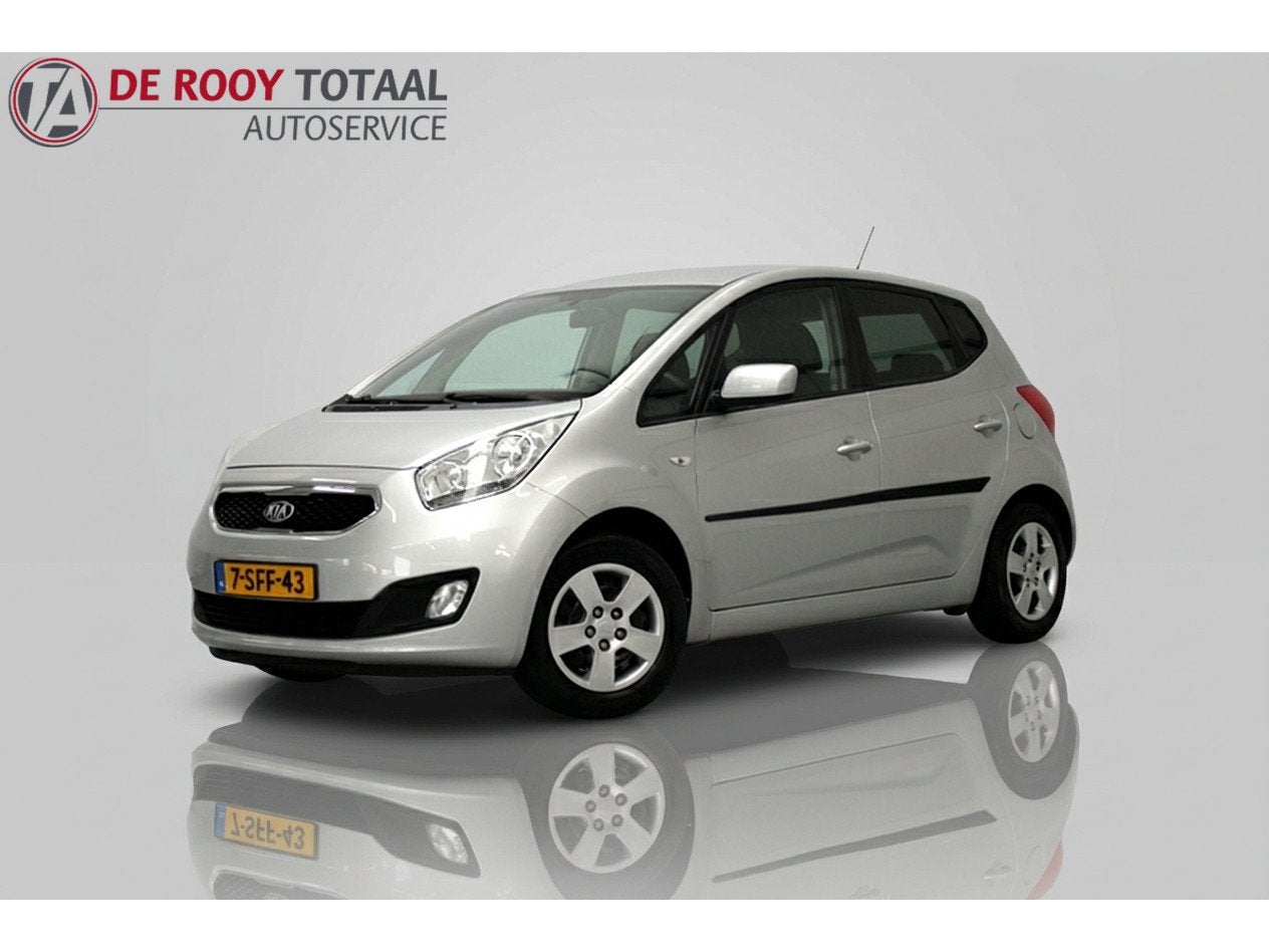 Kia Venga 1.4 CVVT 20th Anniversary 90PK, RIJKLAAR | AIRCO |, Auto's, Voorwielaandrijving, Euro 5, Stof, Gebruikt