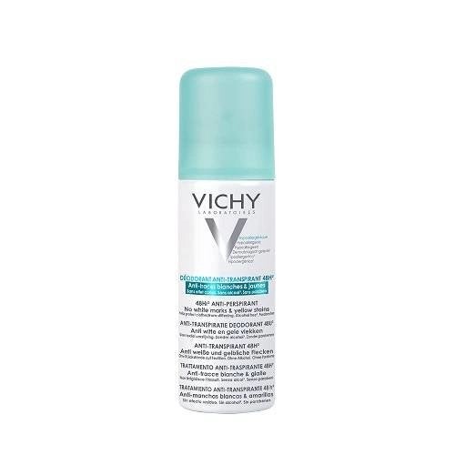 Vichy Deodorant Transpiratie Spray 48 uur Anti-Strepen 125ml, Verzenden, Nieuw, Deodorant of Bodyspray