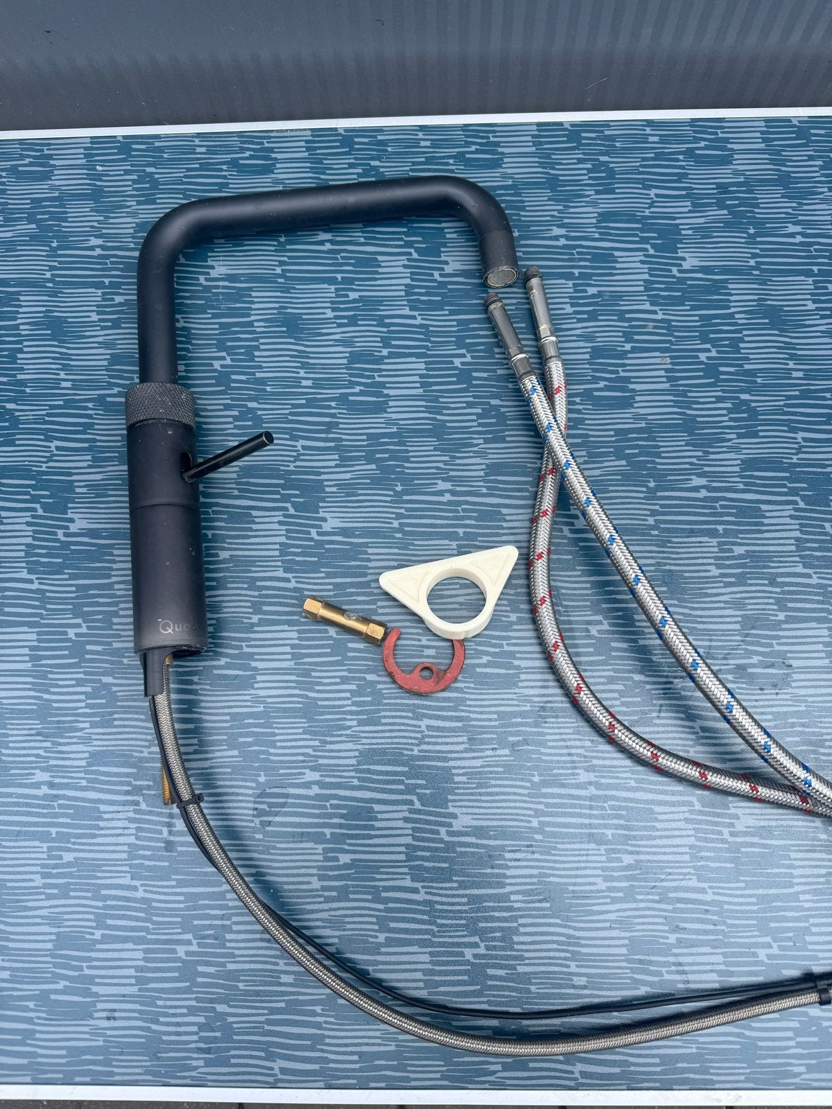 Quooker Fushion kraan zwart Draai druk knop defect., Doe-het-zelf en Verbouw, Sanitair, Ophalen of Verzenden, Gebruikt, Kraan