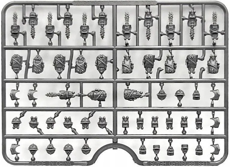 6x Wargames Atlantic Les Grognards Heads Sprue wargaming, Hobby en Vrije tijd, Wargaming, Nieuw, Ophalen of Verzenden, H, H