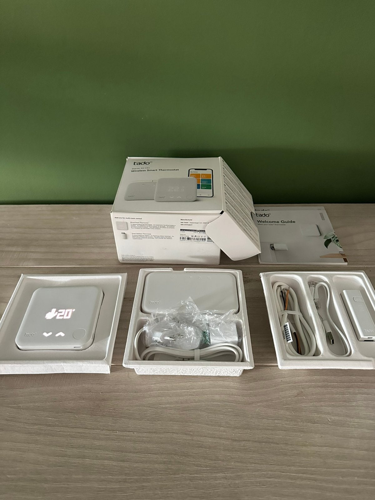 Tado draadloze thermostaat v3+, Doe-het-zelf en Verbouw, Ophalen of Verzenden, Slimme thermostaat, Zo goed als nieuw