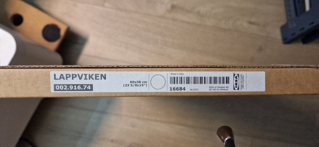 Ikea kastdeuren: 2 Lappviken 60x38 cm. en 2 Skatval 40x60 cm, Ophalen, Gebruikt, 50 tot 100 cm, Minder dan 100 cm