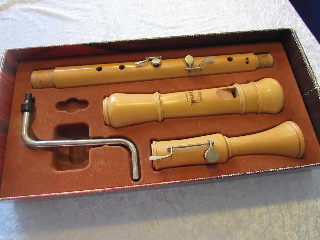 Hohner Esemble bas blokfluit, Muziek en Instrumenten, Blaasinstrumenten | Blokfluiten, Gebruikt, -, Bas, -