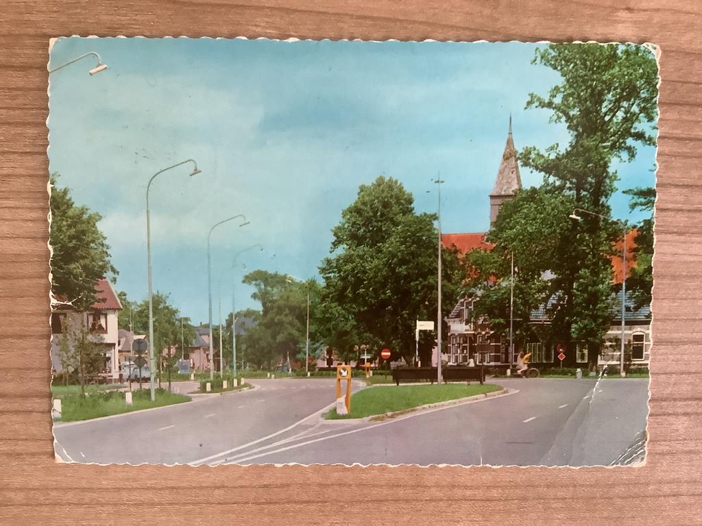 ansichtkaart Voorthuizen, Ophalen of Verzenden, Gelopen, Zuid-Holland