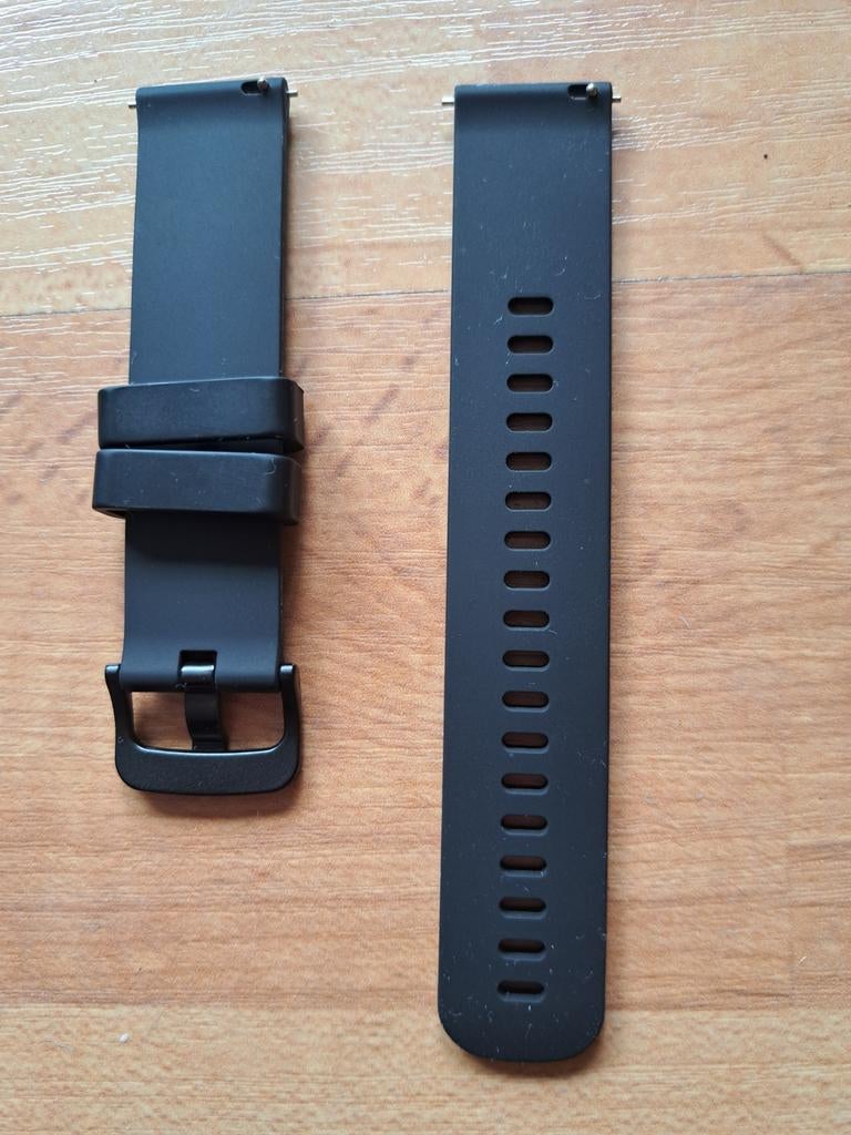 Band en 2 laadkabels voor Amazfit Bip.... smartwatches, Amazfit, Zwart, Nieuw, Ophalen of Verzenden