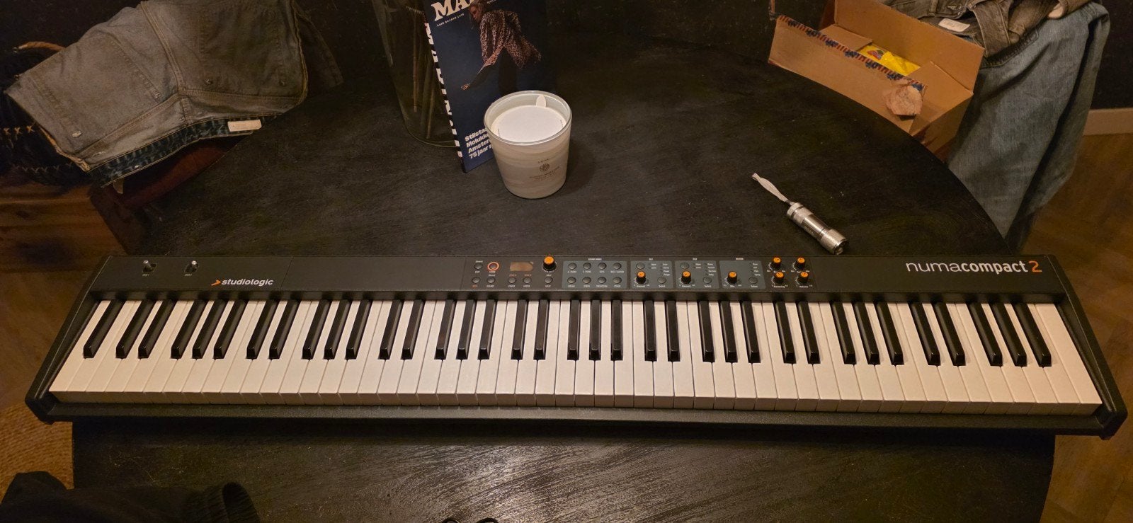 Studiologic Numa Compact 2 digitaal piano/keyboard, Muziek en Instrumenten, Gebruikt, 88 toetsen, Aanslaggevoelig, Ophalen