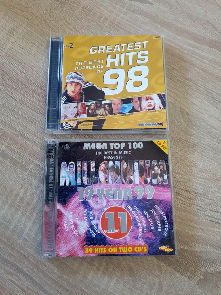 Greatest Hits '98 & Millennium '99 CD's - Pop Muziek, Ophalen of Verzenden, Gebruikt, Pop
