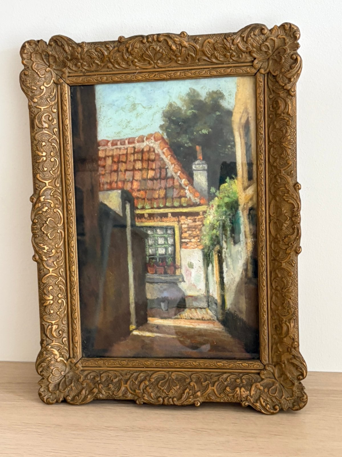 Mooi schilderij van de kunstschilder F.W. Hartsuyker, Ophalen of Verzenden