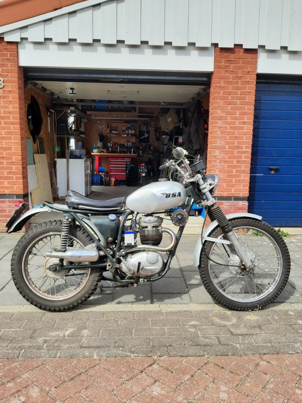 BSA B40 - Klassieke Enduro Motorfiets, Gebruikt, Enduro, Minimaal motorrijbewijs A2, Handgeschakeld