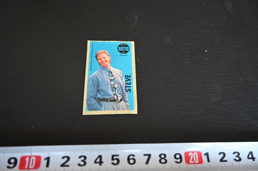sticker kauwgom chewing gum beverly hills 90210 steve, Verzamelen, Ophalen of Verzenden, Zo goed als nieuw