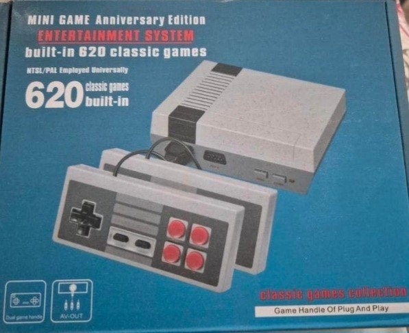 Mini Game Anniversary Edition console, Spelcomputers en Games, Spelcomputers | Nintendo NES, Nieuw, Met 2 controllers, Ophalen of Verzenden