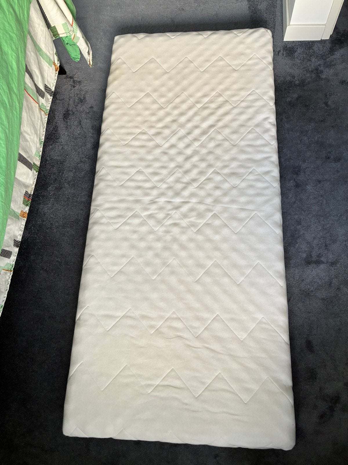 Ikea underlig matras peuterbed 70x160, Ophalen, Gebruikt, 190 cm of minder, Matras