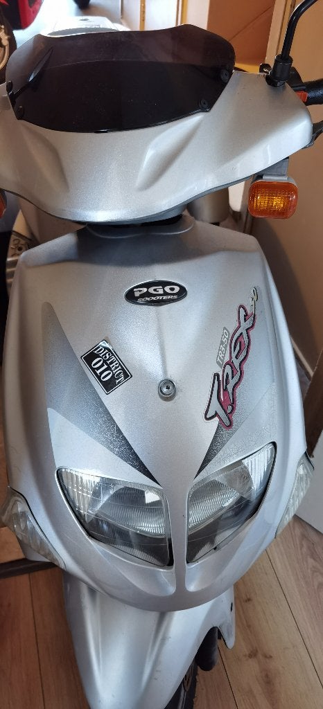 Scootmobiel GPO t-rex zonder rijbewijs., Fietsen en Brommers, Scooters | Overige merken, Gebruikt, Maximaal 45 km/u, Benzine, 50 cc