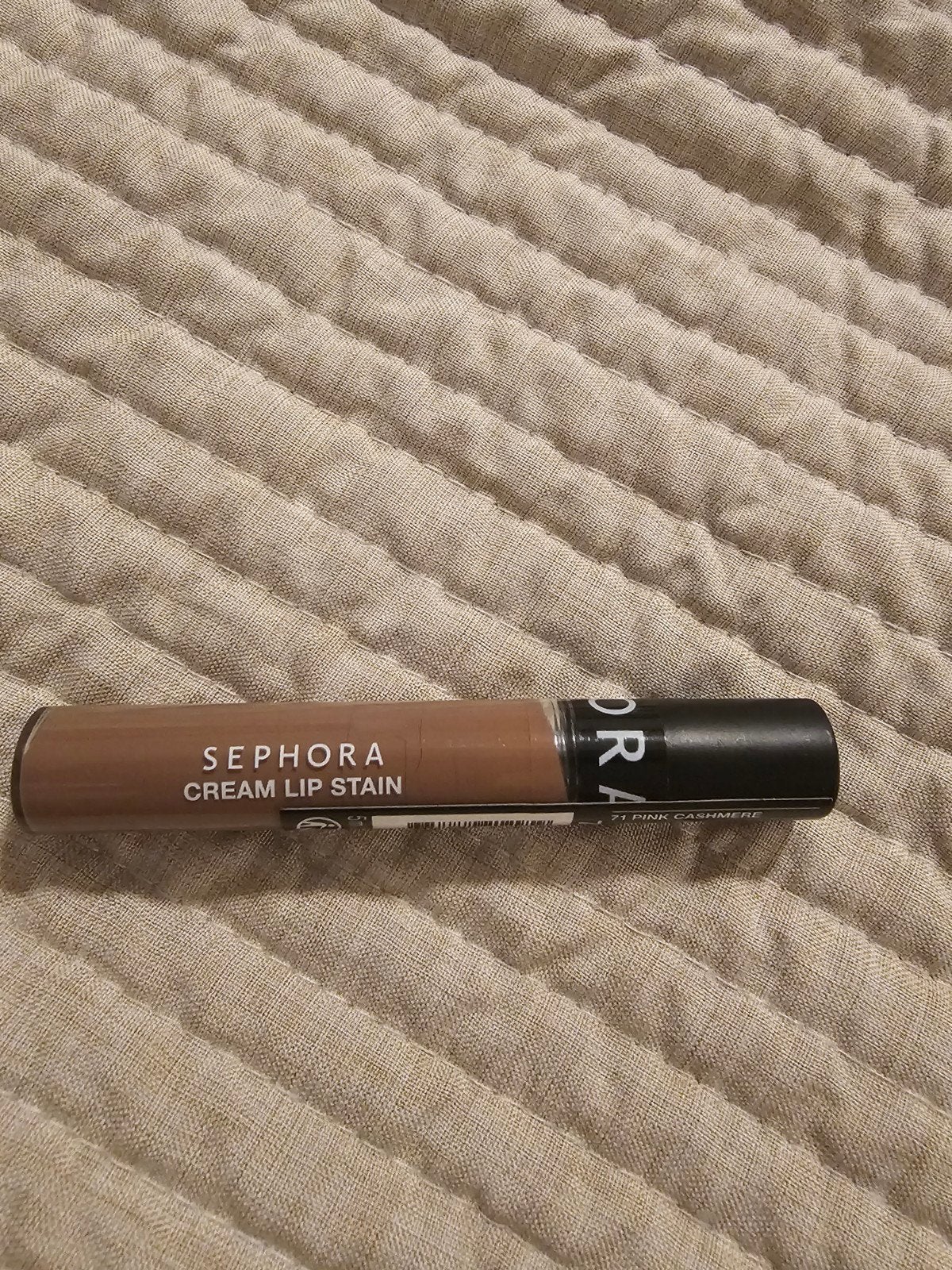Sephora Cream Lip Stain - 71 Pink Cashmere, Lippen, Nieuw, Ophalen of Verzenden, Make-up
