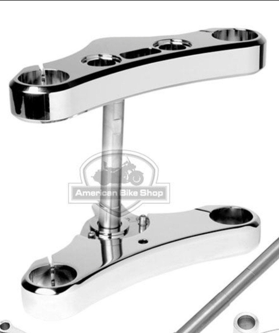 balhoofdplaten gezocht voor harley wide glide 41mm poten, Ophalen, Gebruikt
