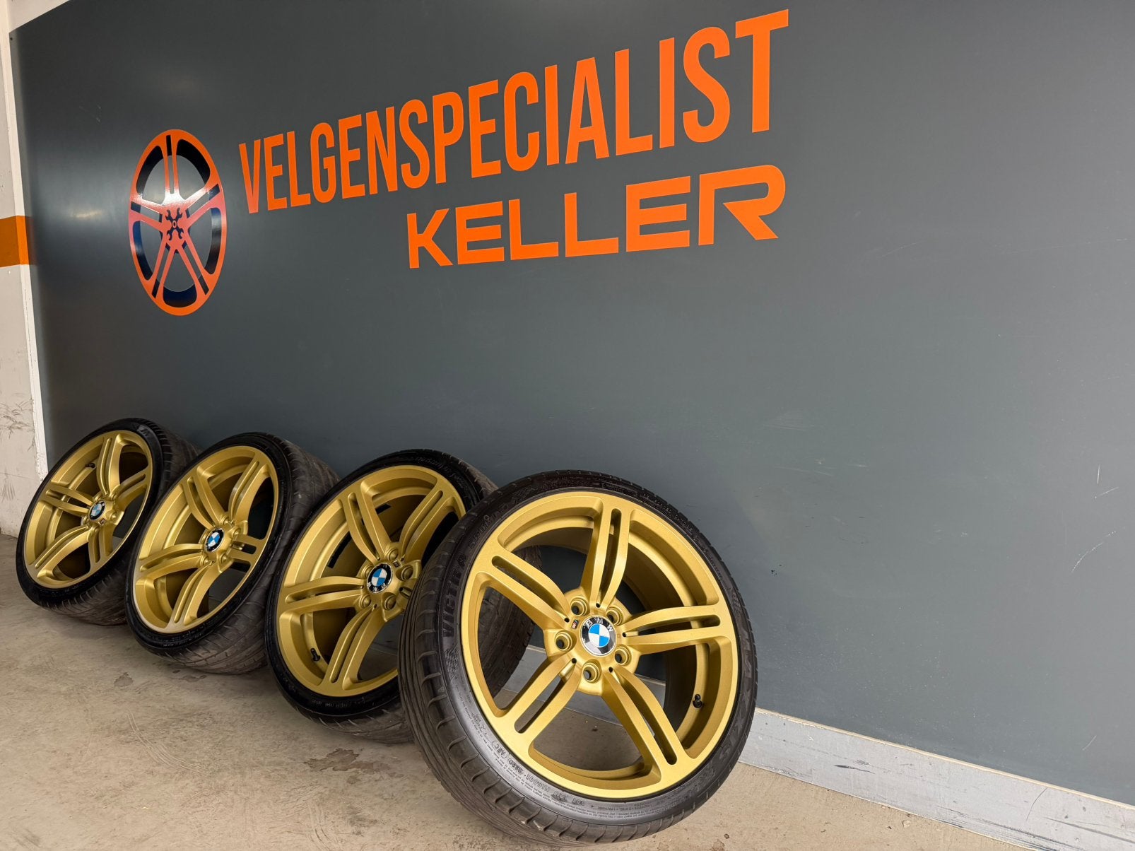 Bmw 1 3 4 serie m velgen 19 inch Goud 5x120 zomer 235/35/19, Ophalen of Verzenden, 19 inch, Zomerbanden, Banden en Velgen