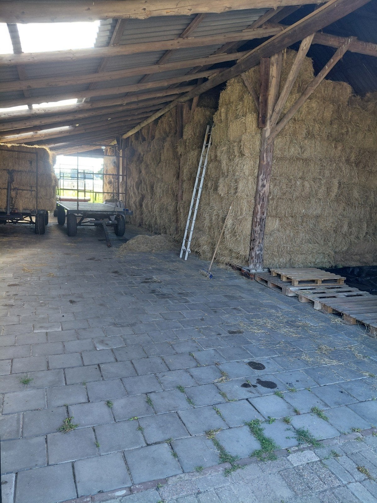 Hooi.kleine pakjes mooi Hooi, Ophalen, Vee