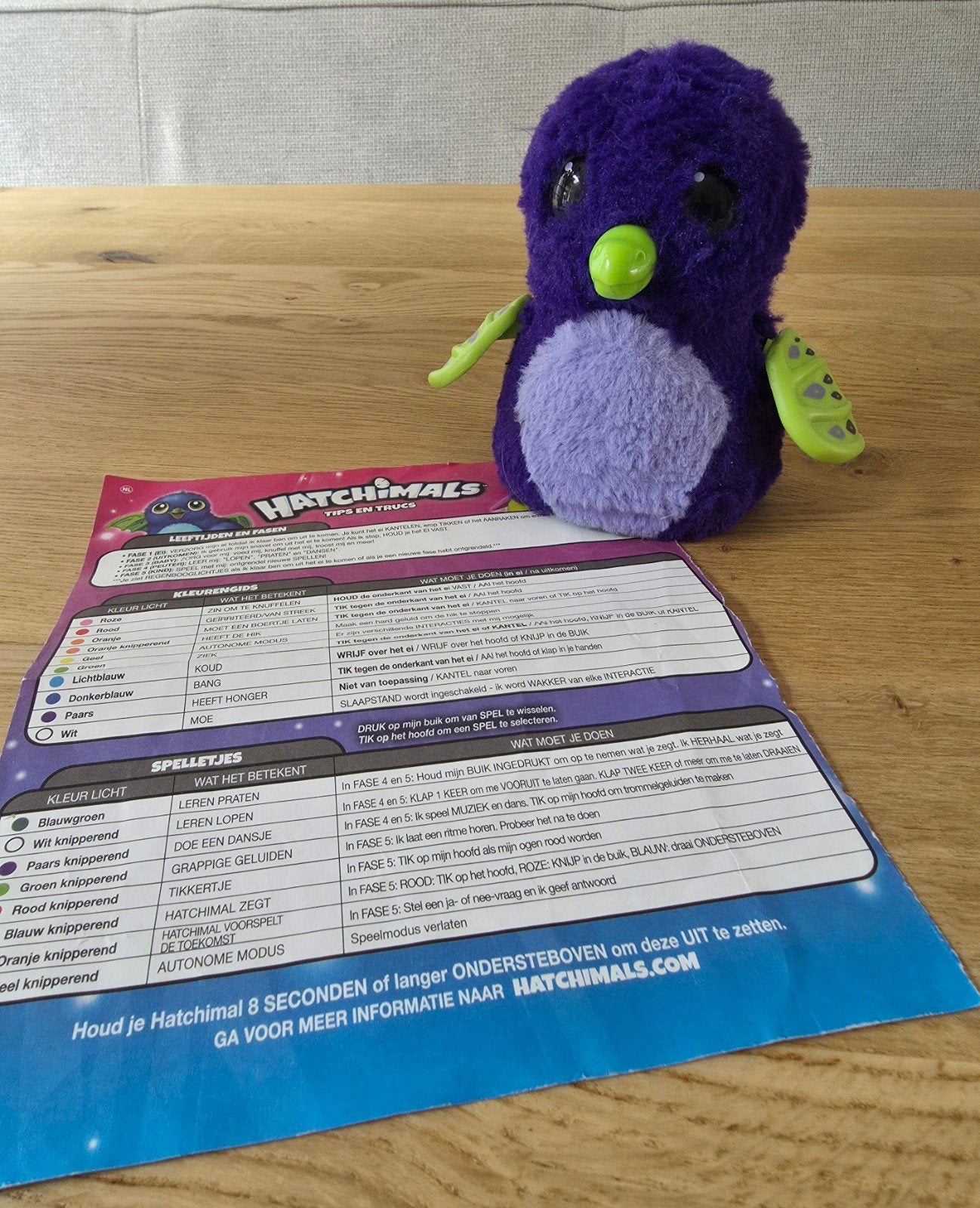 Hatchimals - Interactief speelgoed, al uit het ei, Ophalen of Verzenden, Zo goed als nieuw