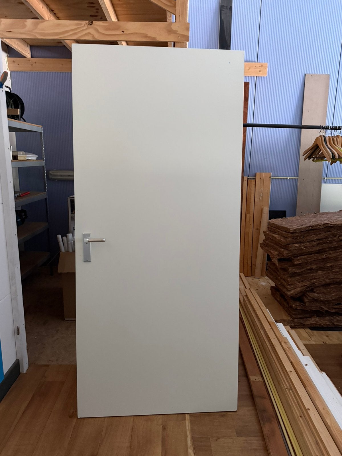 Opdek deur 93 x201,5. R draaiend, Doe-het-zelf en Verbouw, Ophalen, Zo goed als nieuw, Binnendeur, 200 tot 215 cm