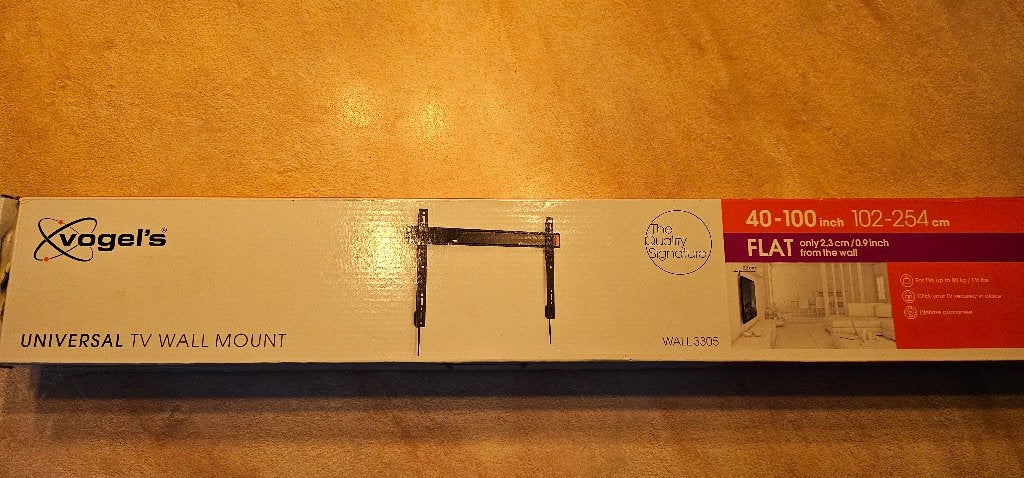 NIEUWE VOGEL,S TV MUURBEUGEL   102-254 CM WALL 3305, Ophalen of Verzenden, Nieuw